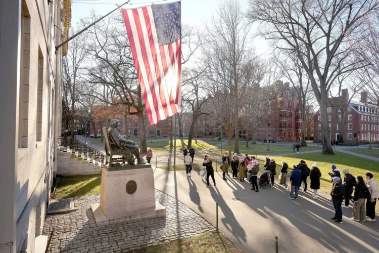 Appeals court weighs judge’s move to restore funding cuts to Harvard